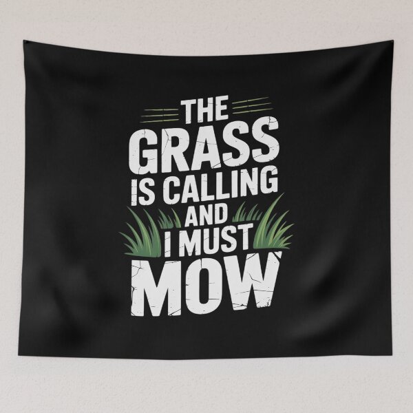Item preview, Gardening The Grass is Calling and I Must Mow  designed and sold by angolinnArt.