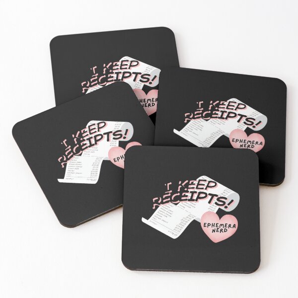 Item preview, I Keep Receipts - Tribute To Ephemera Nerds designed and sold by Tshirtcrooks.