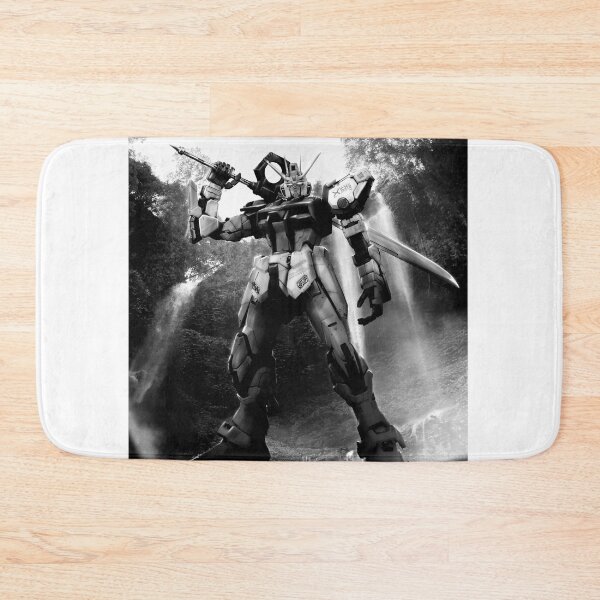 Item preview, black white sword strike gundam seed kira yamato digital illustration digital imaging  designed and sold by sabartgunpla.