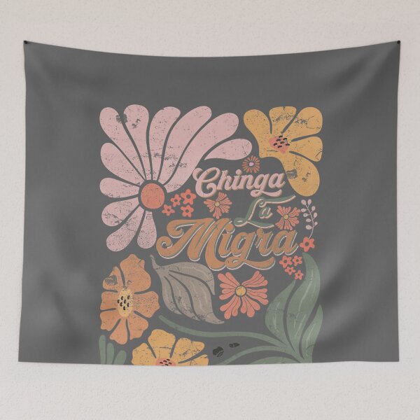 Item preview, Boho Retro 4th of July Chinga La Migra Men Women designed and sold by KristineLi.