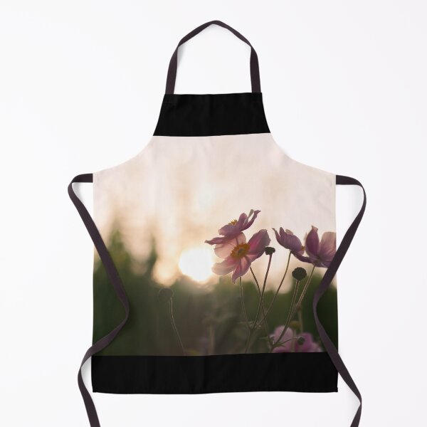 Item preview, Beautiful back-lit Japanese Anemone flower at fall sunset designed and sold by V. Matthiesen.
