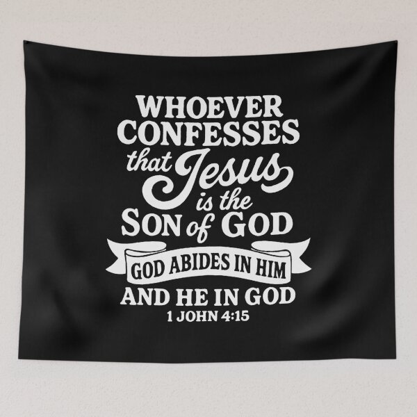 Item preview, 1 John 4:15 Jesus is the Son of God designed and sold by plushism.