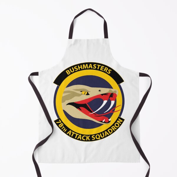 Item preview, Official Patch of the 78th Attack Squadron "Bushmasters" designed and sold by CharlieDesings.