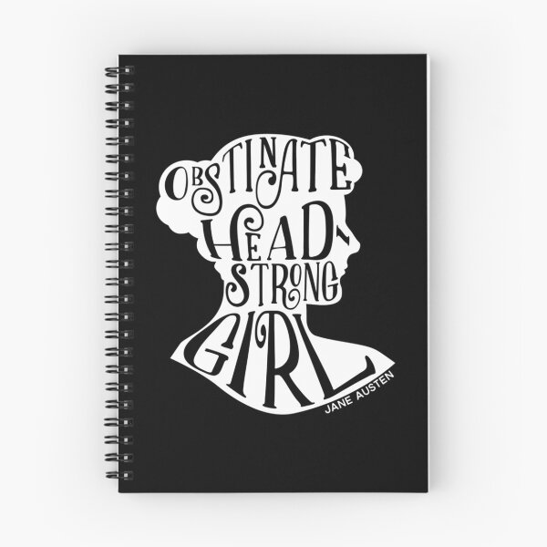 Item preview,  Obstinate Headstrong Girl Pride And Prejudice Jane Austen Quote Design designed and sold by TubeGX.