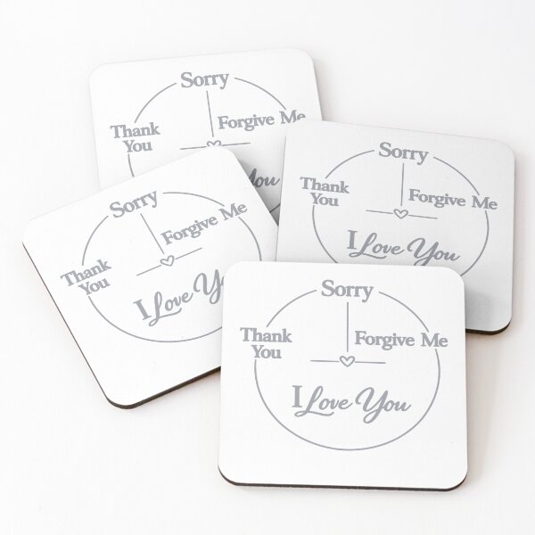 Item preview, Mindfulness circle tee Affirmation Shirt – Sorry Forgive Me Thank You I Love You designed and sold by Clavrox.