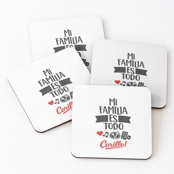 Item preview, Mi Familia Es Todo Corillo Puerto Rico Family Heritage Pride Gift designed and sold by BancaJone.