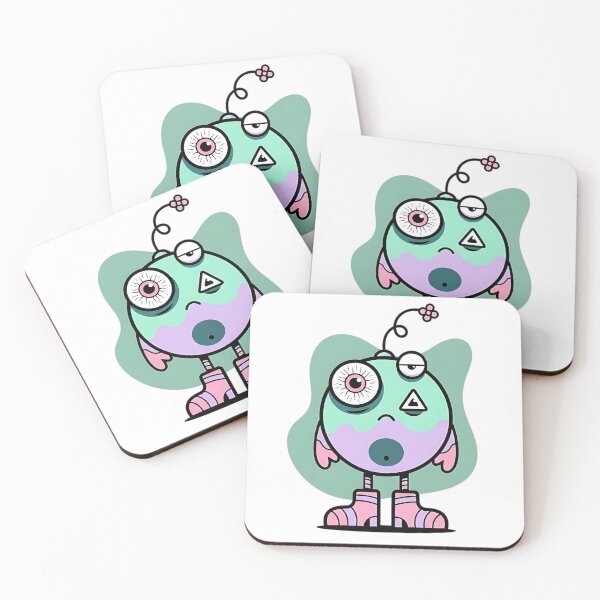 Item preview, Cute funny weird character in surreal style designed and sold by iwzzuel.