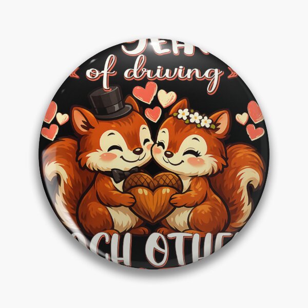 Item preview, 15th Anniversary 15 Years Of Driving Each Other Nuts Cute Squirrels designed and sold by BancaJone.