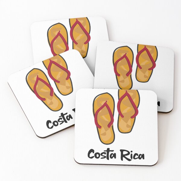 Item preview, Flip Flops Costa Rica Pura Vida designed and sold by JungleJava.