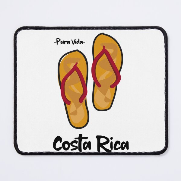 Item preview, Flip Flops Costa Rica Pura Vida designed and sold by JungleJava.