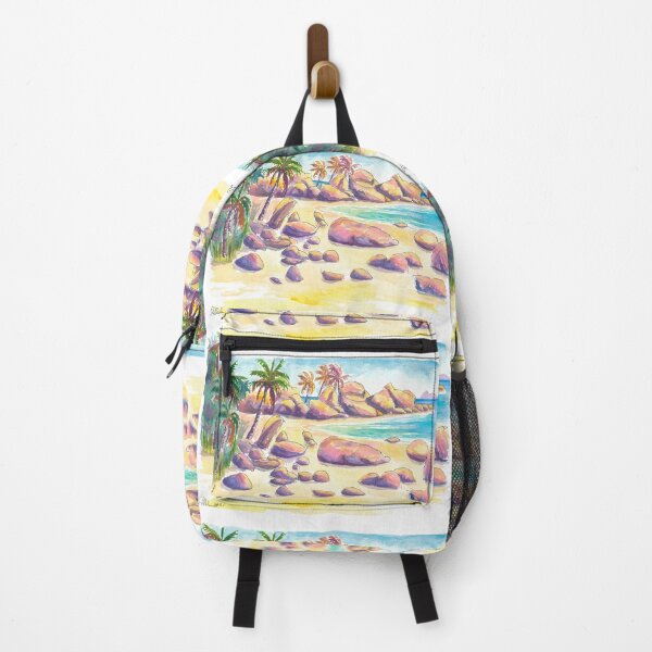 Item preview, The Baths Virgin Gorda Rock Caribbean Beach Paradise Seascape designed and sold by artshop77.
