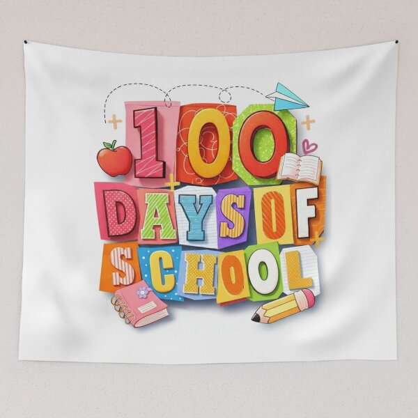 Item preview, 100 Days Of School designed and sold by kreativa01.