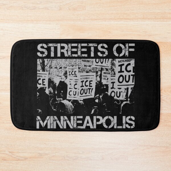 Item preview, Streets of Minneapolis Minnesota Activism Protest Art Black and White designed and sold by SaboCollita.