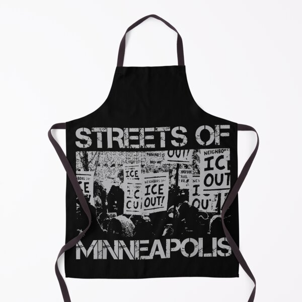 Item preview, Streets of Minneapolis Minnesota Activism Protest Art Black and White designed and sold by SaboCollita.