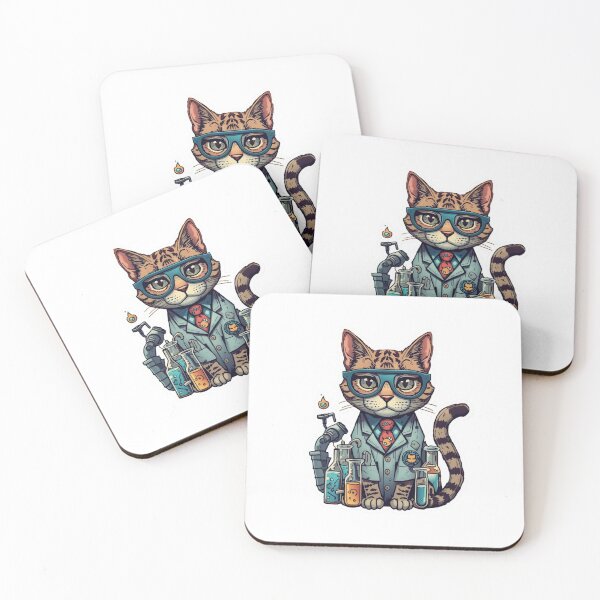 Item preview,  Science Lab Cat designed and sold by racheli147.