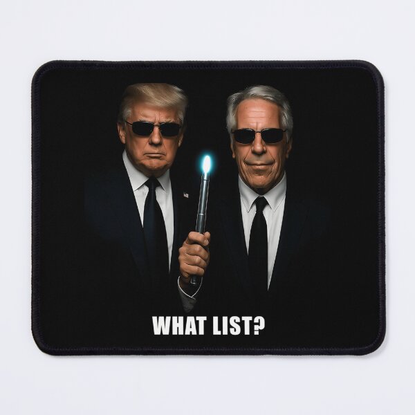 Item preview, What List Donald Trump With Jeffrey Epstein designed and sold by TubeGX.