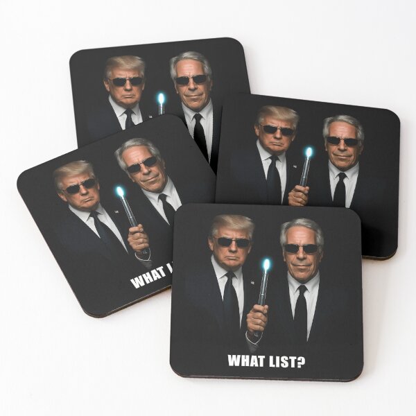 Item preview, What List Donald Trump With Jeffrey Epstein designed and sold by TubeGX.