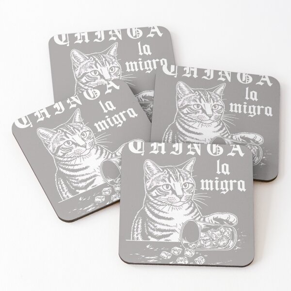 Item preview, Chinga La Migra Cat designed and sold by KathieFaugh.