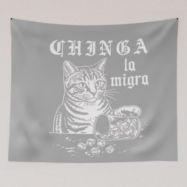 Item preview, Chinga La Migra Cat designed and sold by KathieFaugh.
