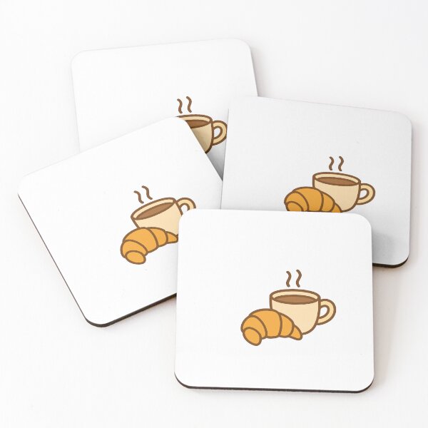 Item preview, Cozy Morning Club Cute Croissant Aesthetic – Cozy Breakfast Design designed and sold by CalmMandala.