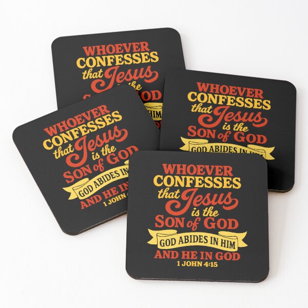 Item preview, 1 John 4:15 Jesus is the Son of God designed and sold by plushism.