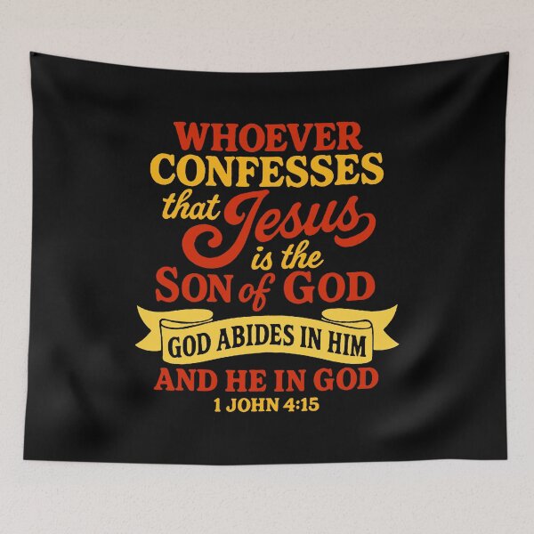 Item preview, 1 John 4:15 Jesus is the Son of God designed and sold by plushism.