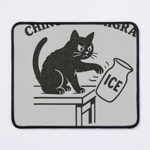 Item preview, Chinga La Migra Funny Cat  designed and sold by KathieFaugh.