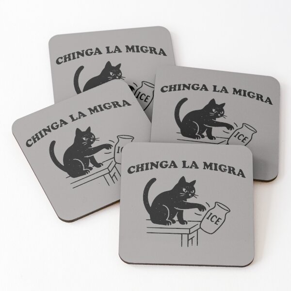 Item preview, Chinga La Migra ice designed and sold by KathieFaugh.