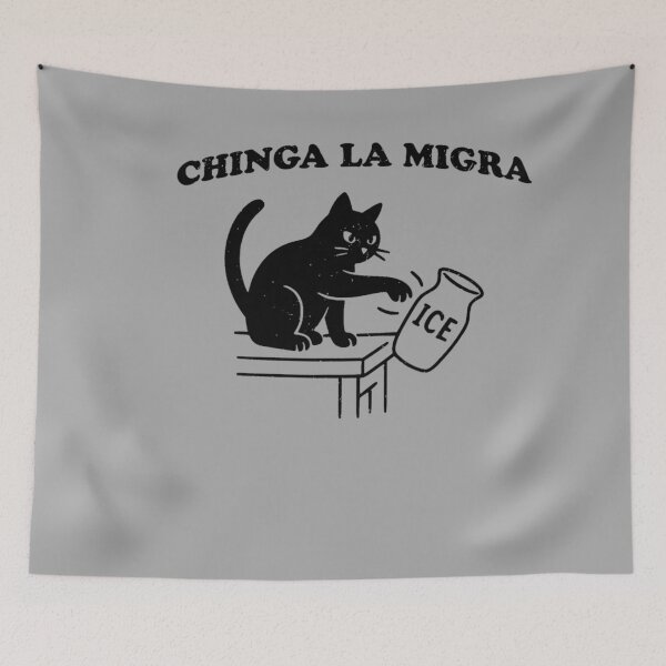 Item preview, Chinga La Migra ice designed and sold by KathieFaugh.