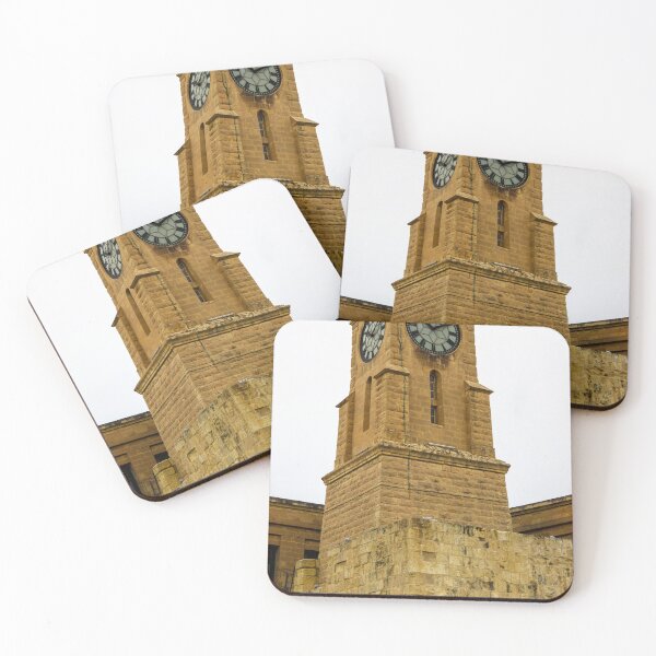 Item preview, Stone Clock Tower With Domed Roof And Tall Spire designed and sold by Nmallia.