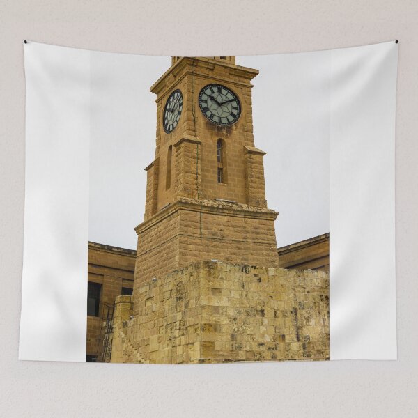 Item preview, Stone Clock Tower With Domed Roof And Tall Spire designed and sold by Nmallia.