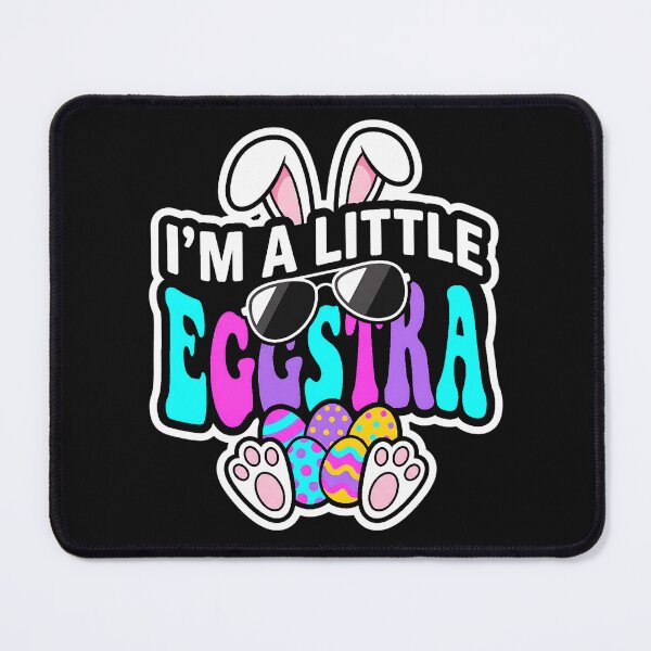 Item preview, I M a Little Eggstra Funny Easter Bunny Kids Toddler Youth designed and sold by clothesy7.