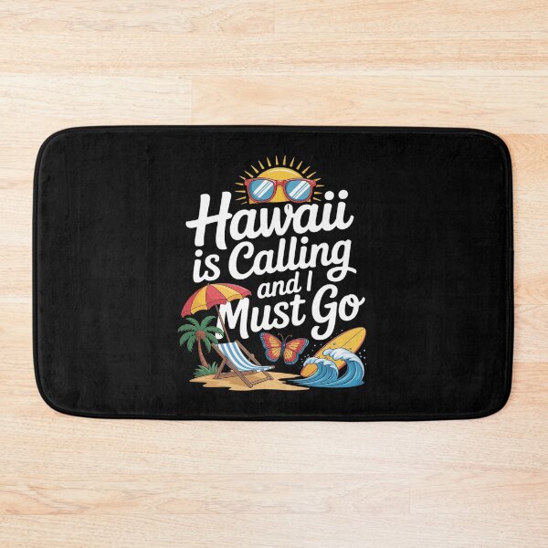 Item preview, Hawaii Is Calling And I Must Go summer vacation  designed and sold by angolinnArt.