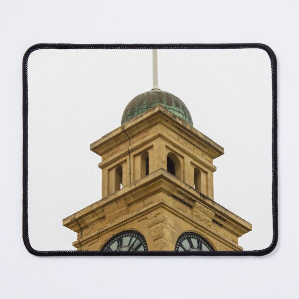 Item preview, Stone Clock Tower With Domed Roof And Tall Spire designed and sold by Nmallia.