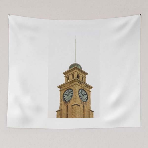 Item preview, Stone Clock Tower With Domed Roof And Tall Spire designed and sold by Nmallia.