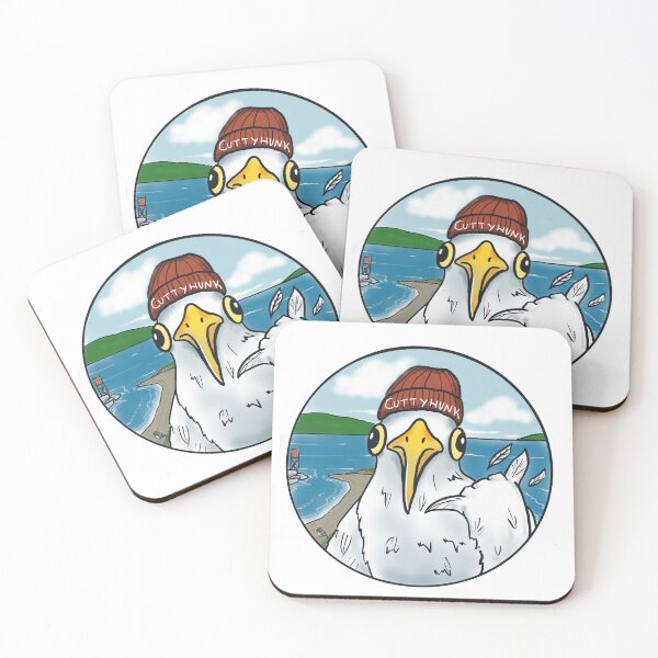 Item preview, Cuttyhunk seagull hanging loose designed and sold by String-and-ink.