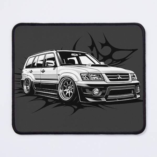 Item preview, JDM Slammed SUV Retro - Sharp Tribal Street Beast Art designed and sold by X2Two0O6SiX.