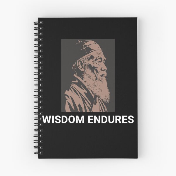 Item preview, Wisdom Endures – Minimalist Philosophical Sage Portrait designed and sold by Evaevonechi.
