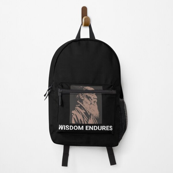 Item preview, Wisdom Endures – Minimalist Philosophical Sage Portrait designed and sold by MOHAMED.