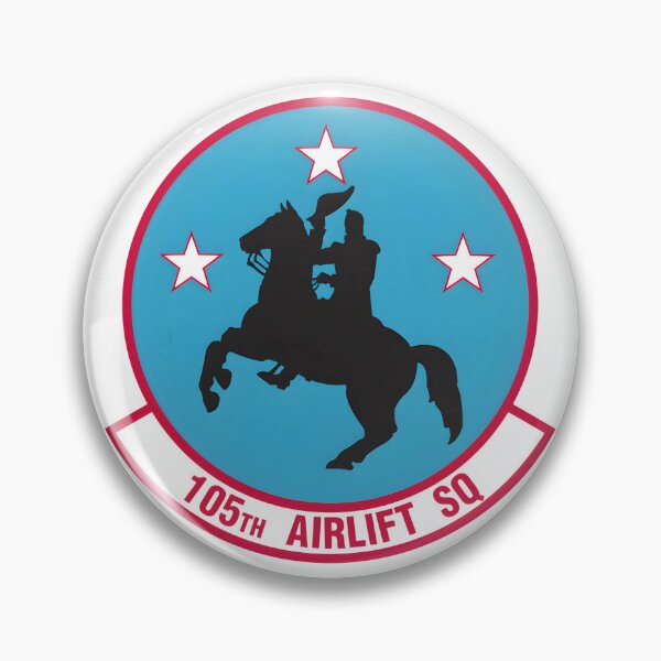 Item preview, Official Emblem of the 105th Airlift Squadron designed and sold by CharlieDesings.