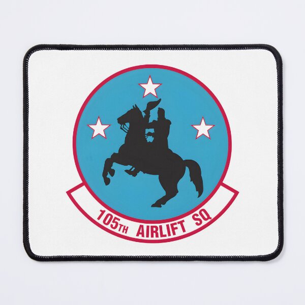Item preview, Official Emblem of the 105th Airlift Squadron designed and sold by CharlieDesings.