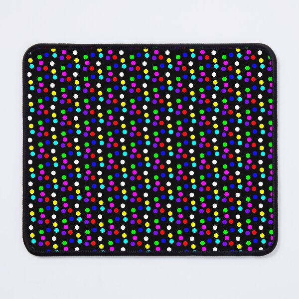 Item preview, Rainbow Dots on Black designed and sold by benhurpontes.