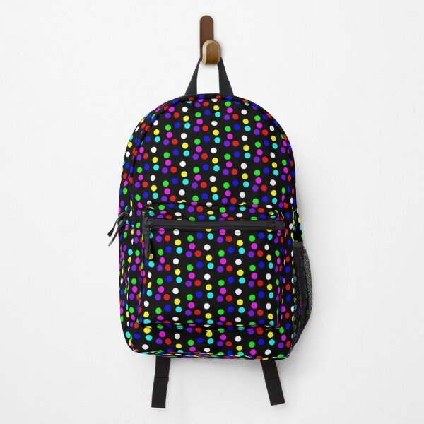 Item preview, Rainbow Dots on Black designed and sold by benhurpontes.