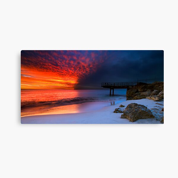 Fire Water Canvas Print