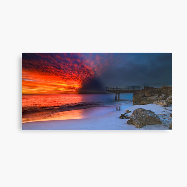 Fire Water Metal Print