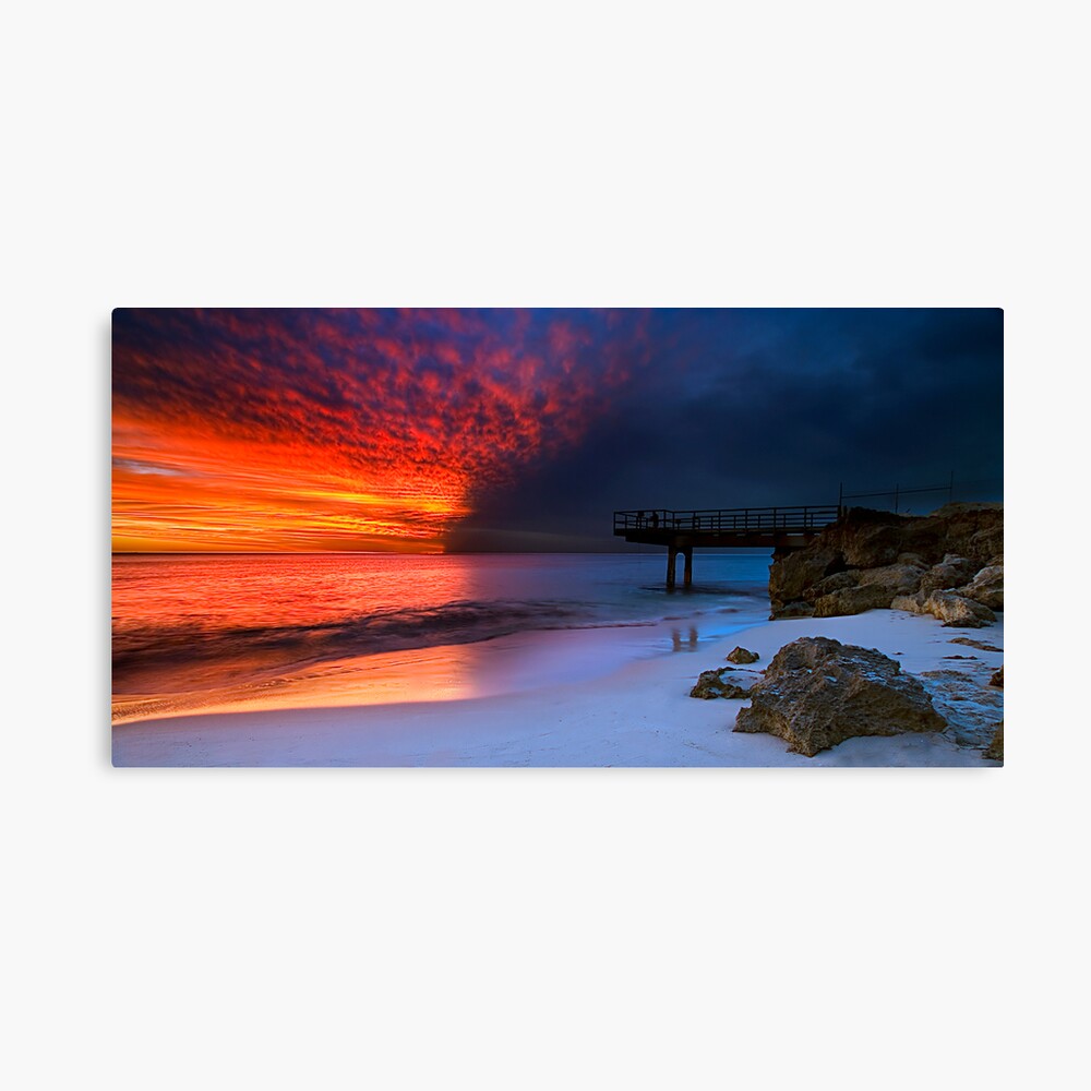 Fire Water Canvas Print