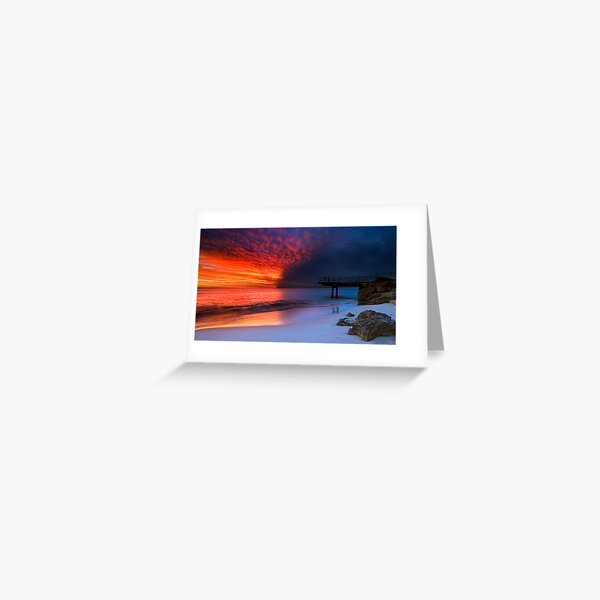 Fire Water Greeting Card