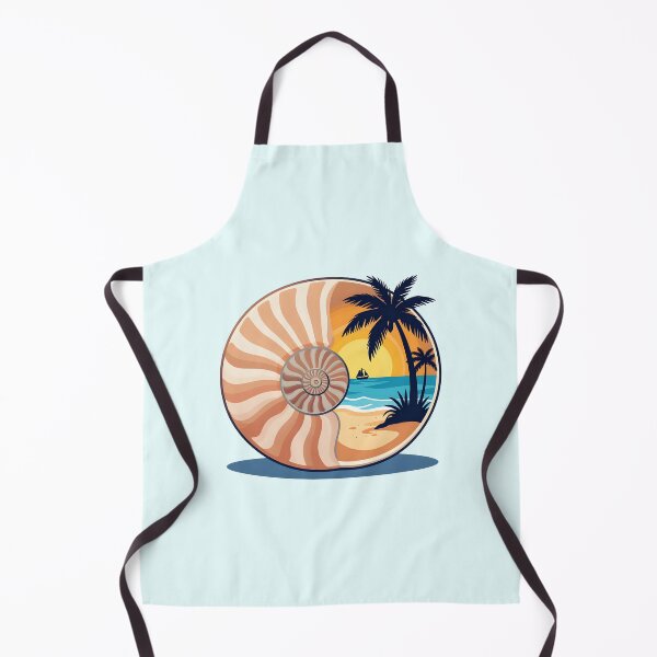 Item preview, Beach in a shell designed and sold by PrintLabStudio.
