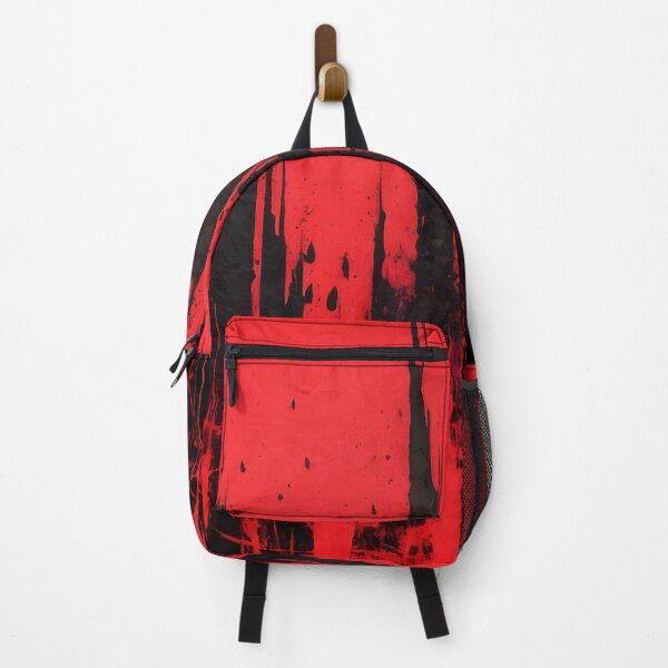 Item preview, Crimson Fury: Red Black Abstract Expressionism designed and sold by HarmonicBrush.