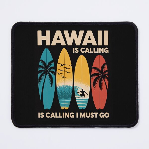 Item preview, Hawaii Is Calling I Must Go Summer Beach designed and sold by angolinnArt.